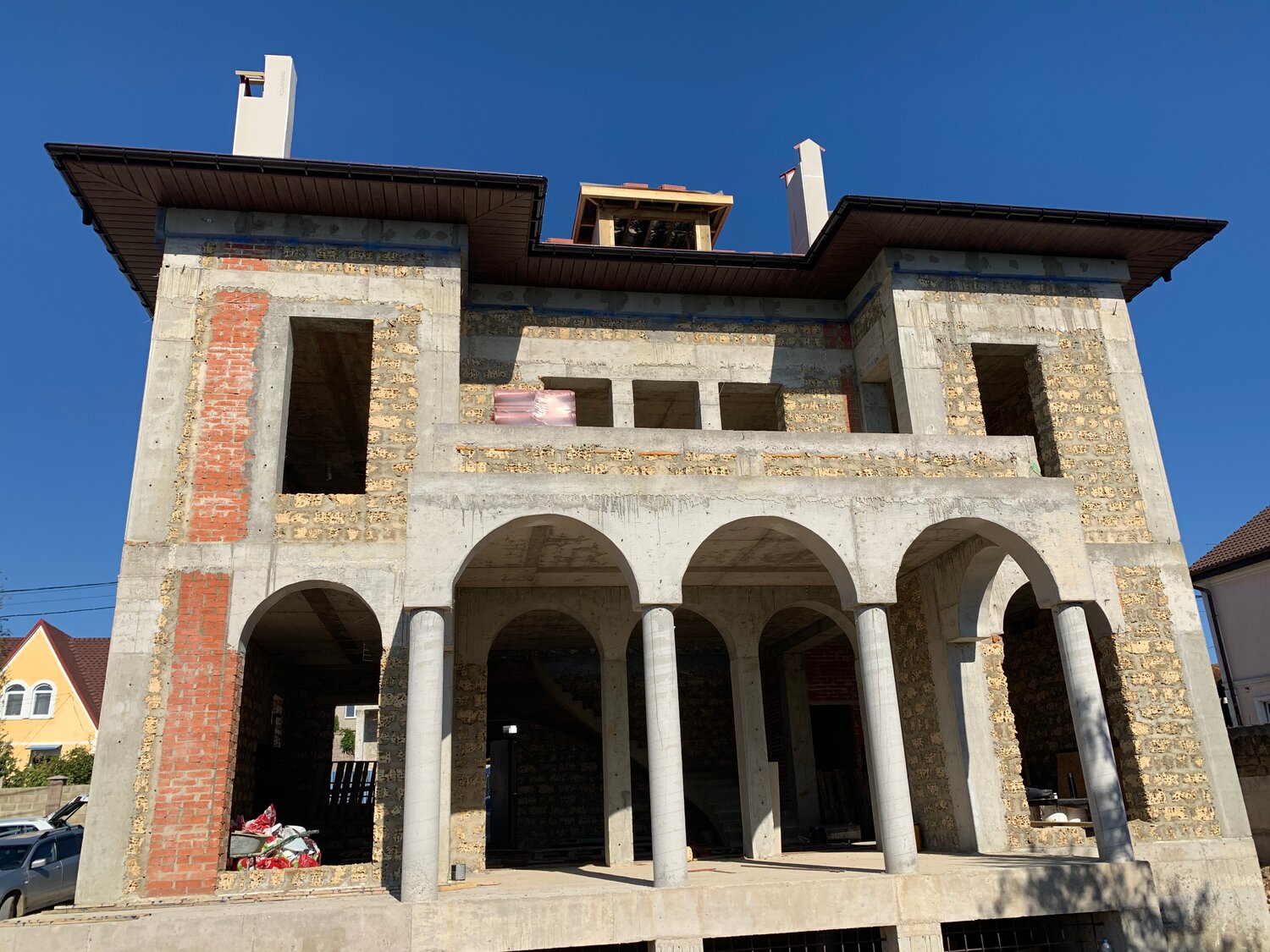 Строительство каменных домов