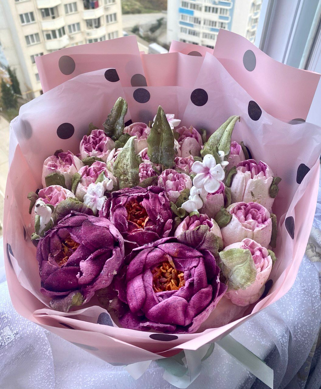 Зефирные букеты и композиции