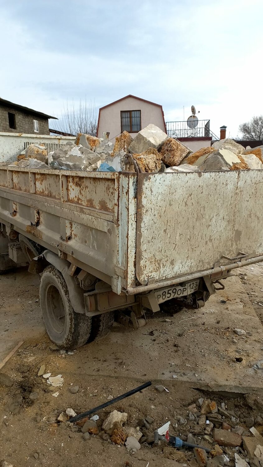 Вывоз строительного мусора в мешках