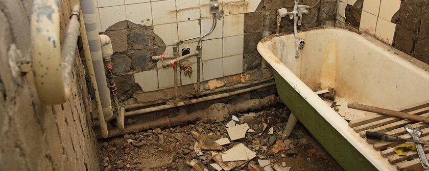 Вывоз старой сантехники