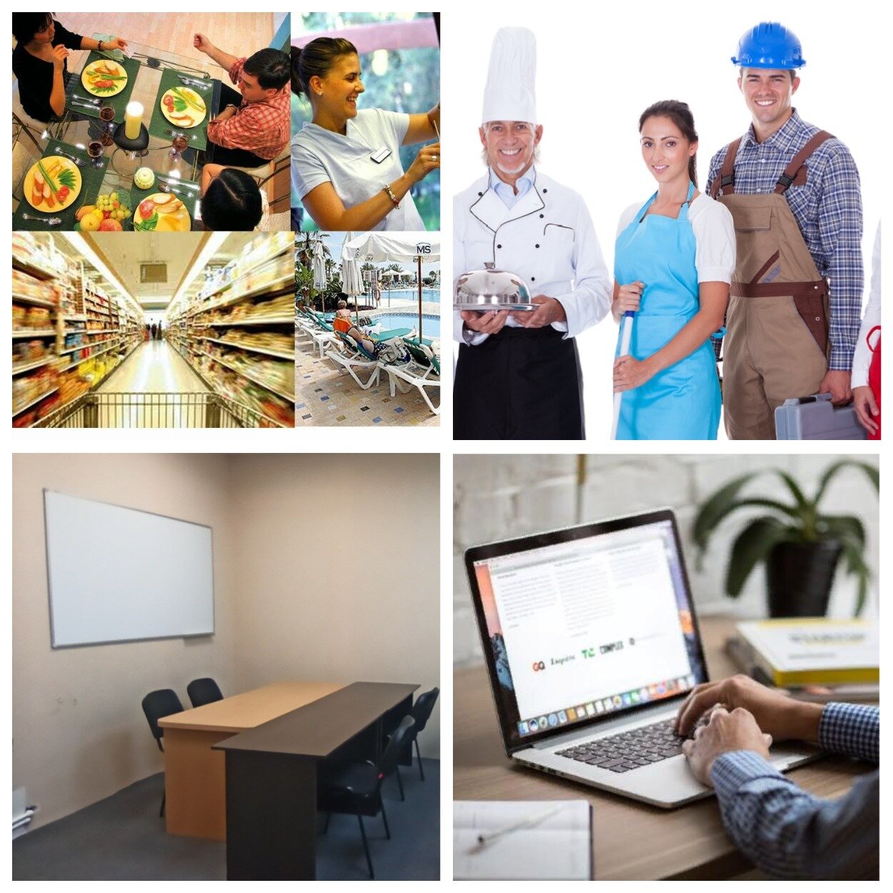 Обучение по специальностям в сфере обслуживания