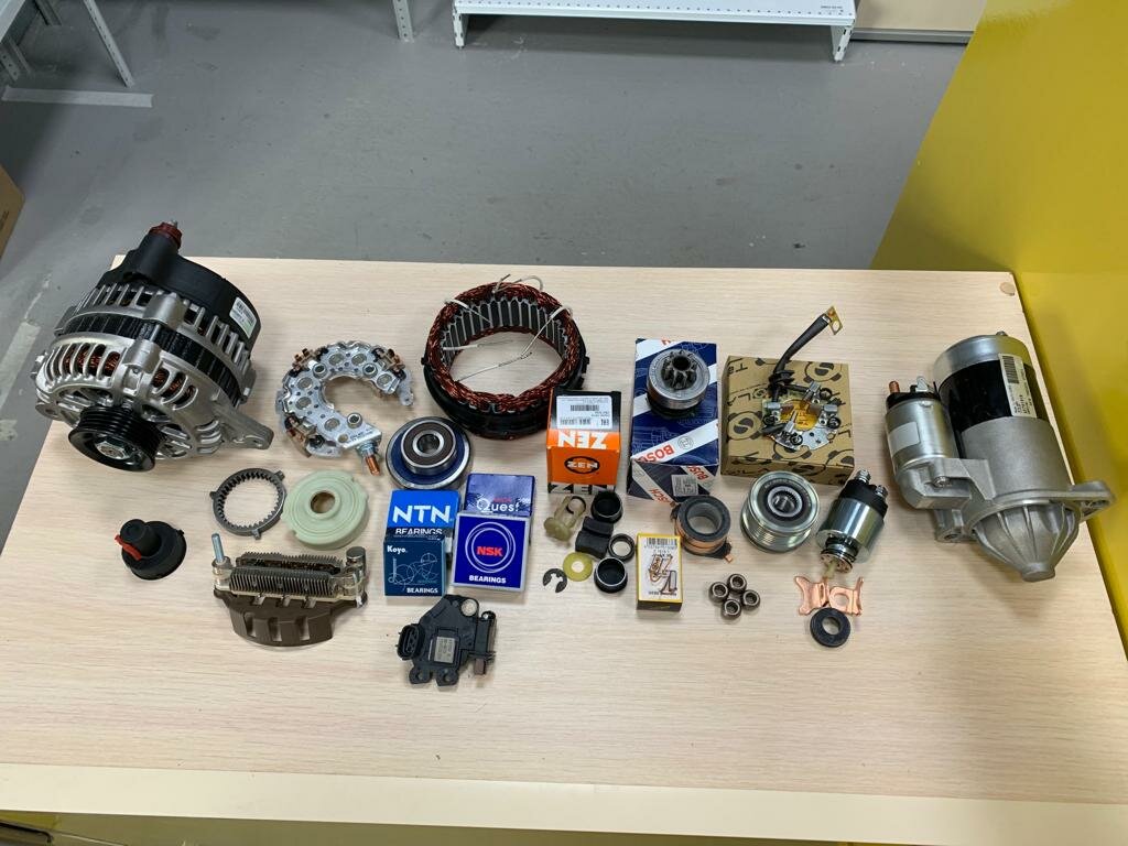 Ремонт стартера автомобиля