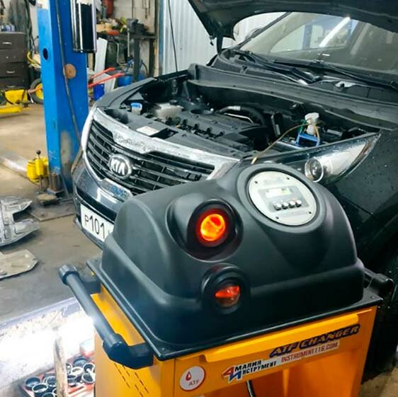 Замена масла МКПП