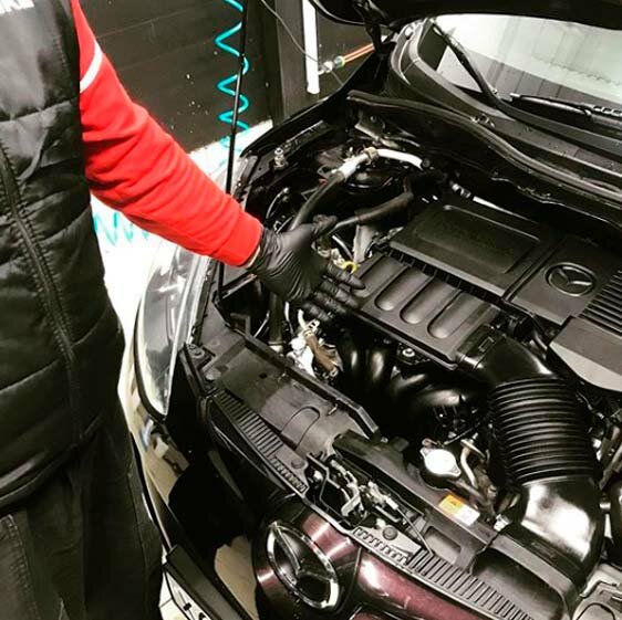 Замена масла в двигателе