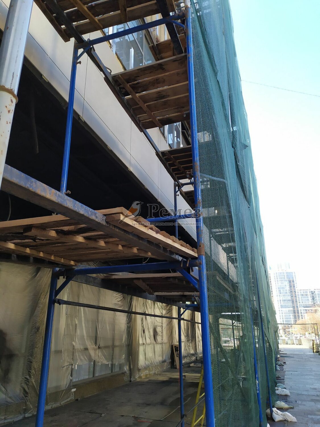 Аренда рамных строительных лесов ЛРСП-30