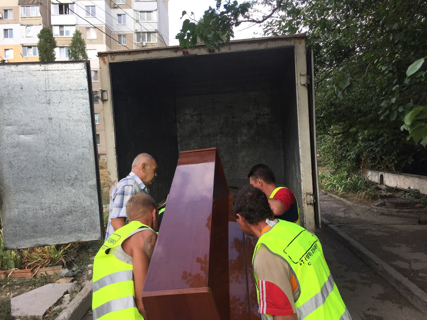 Перевозка пианино