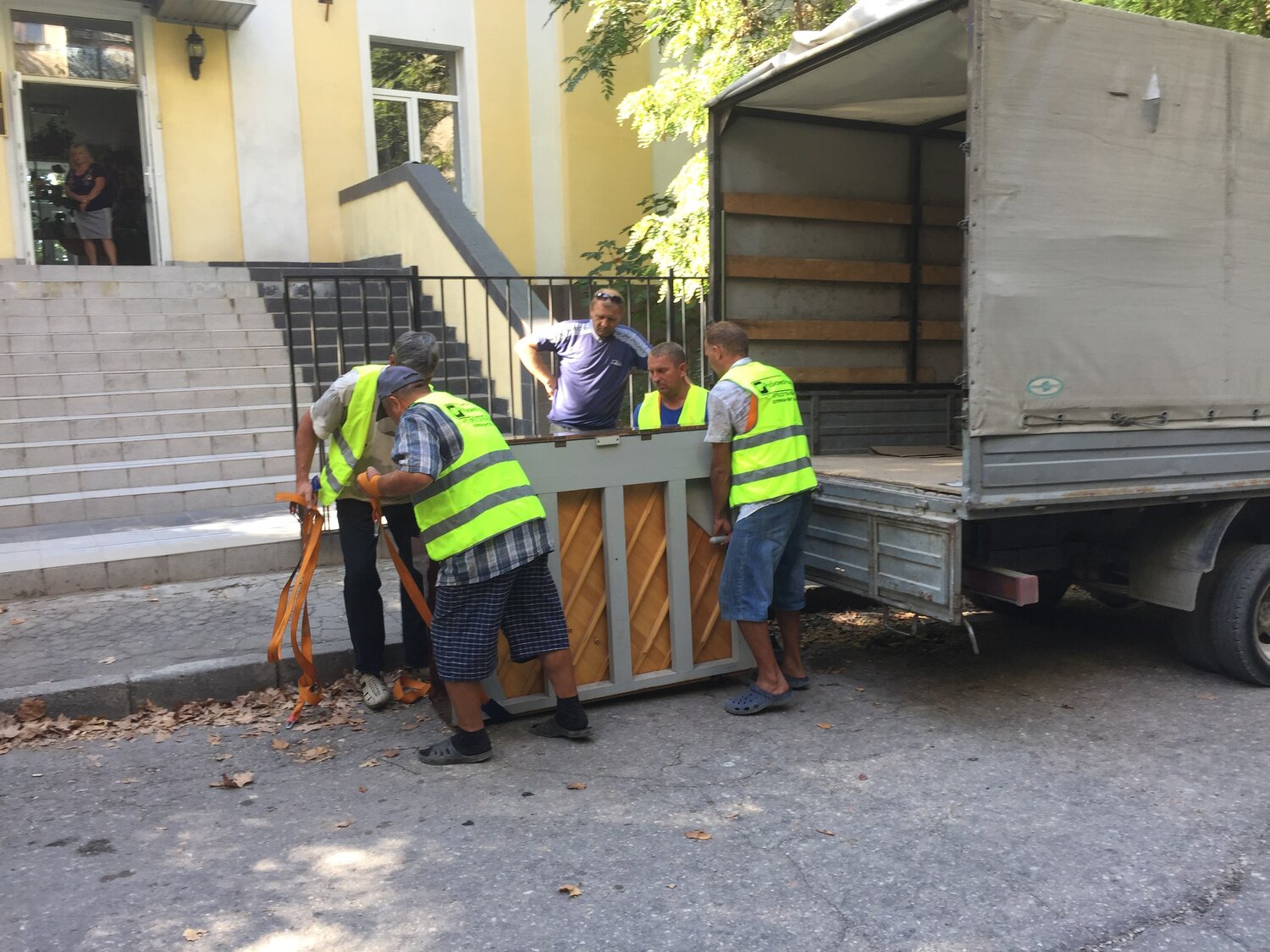 Перевозка пианино
