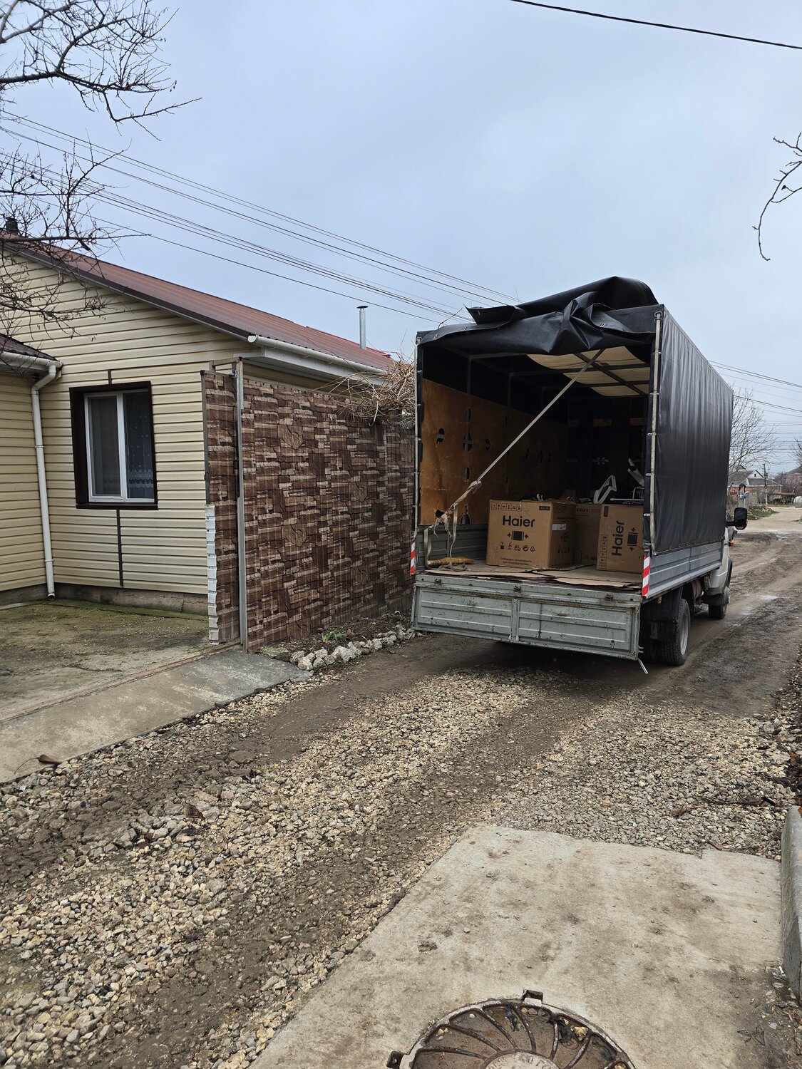 Дачный переезд