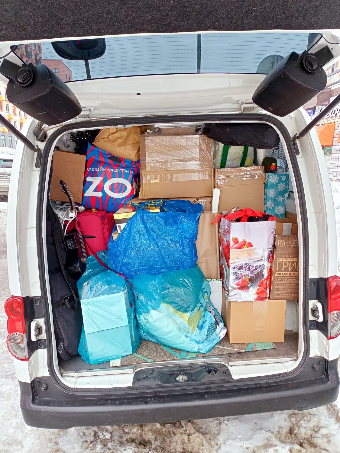 Междугородные перевозки вещей