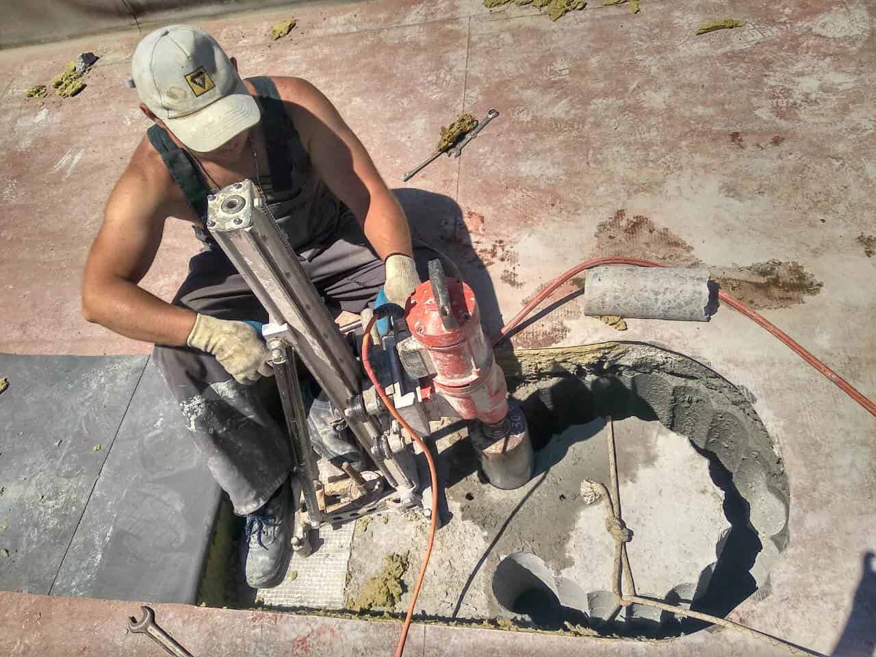 Алмазное сверление