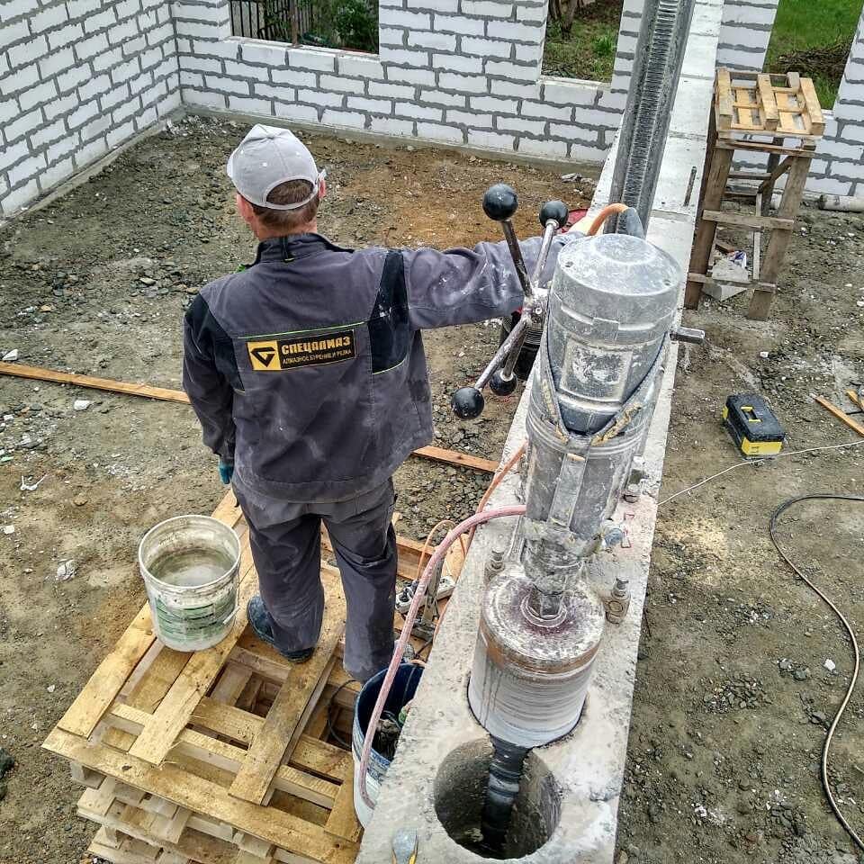 Алмазное сверление