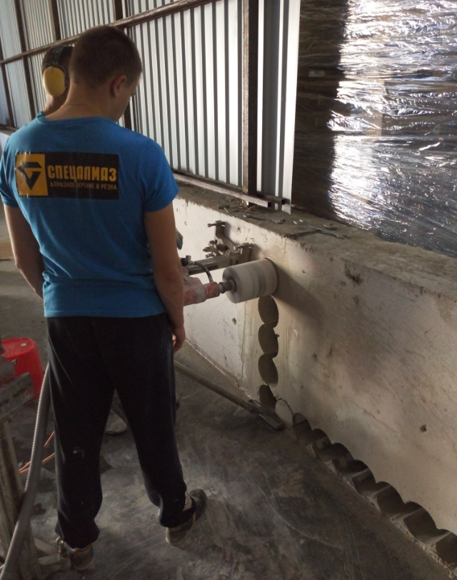 Алмазное сверление