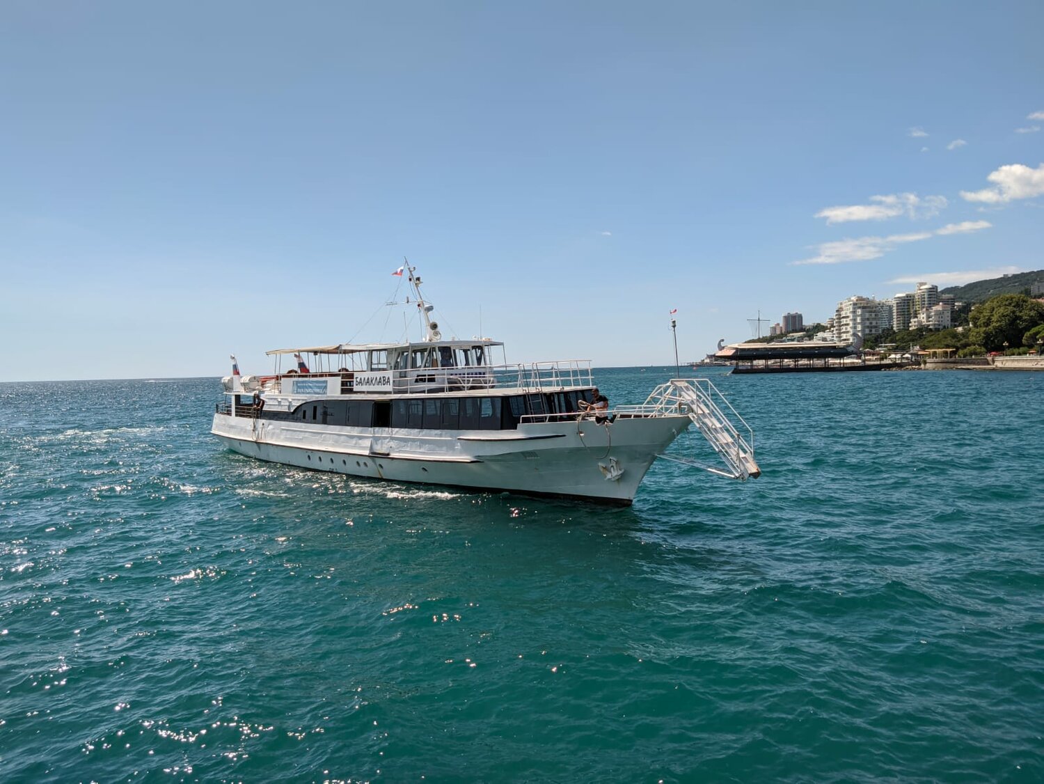 Экскурсия на теплоходе