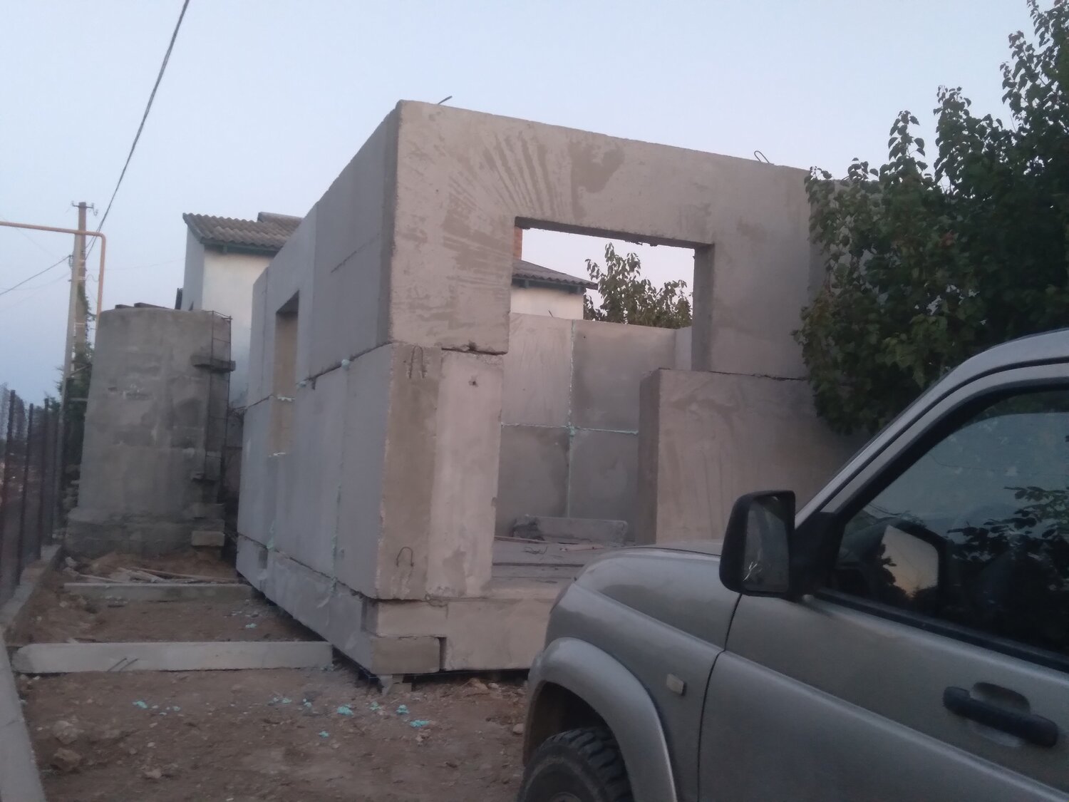 Строительство быстровозводимого дома