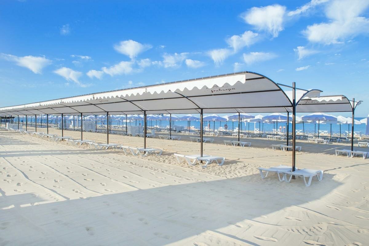 Изготовление навесов для пляжей