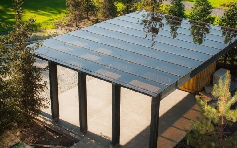 Изготовление навесов