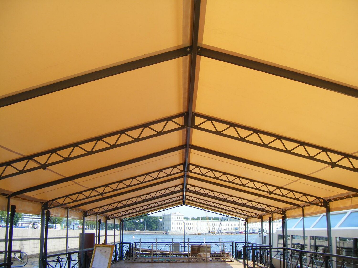 Изготовление навесов