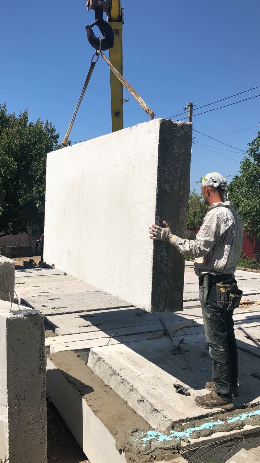 Строительство дома из кирпича