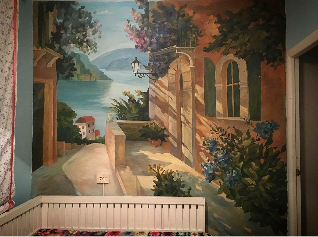 Роспись стен