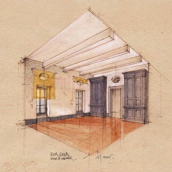 Курс "ИНТЕРЬЕРНЫЙ СКЕТЧИНГ"