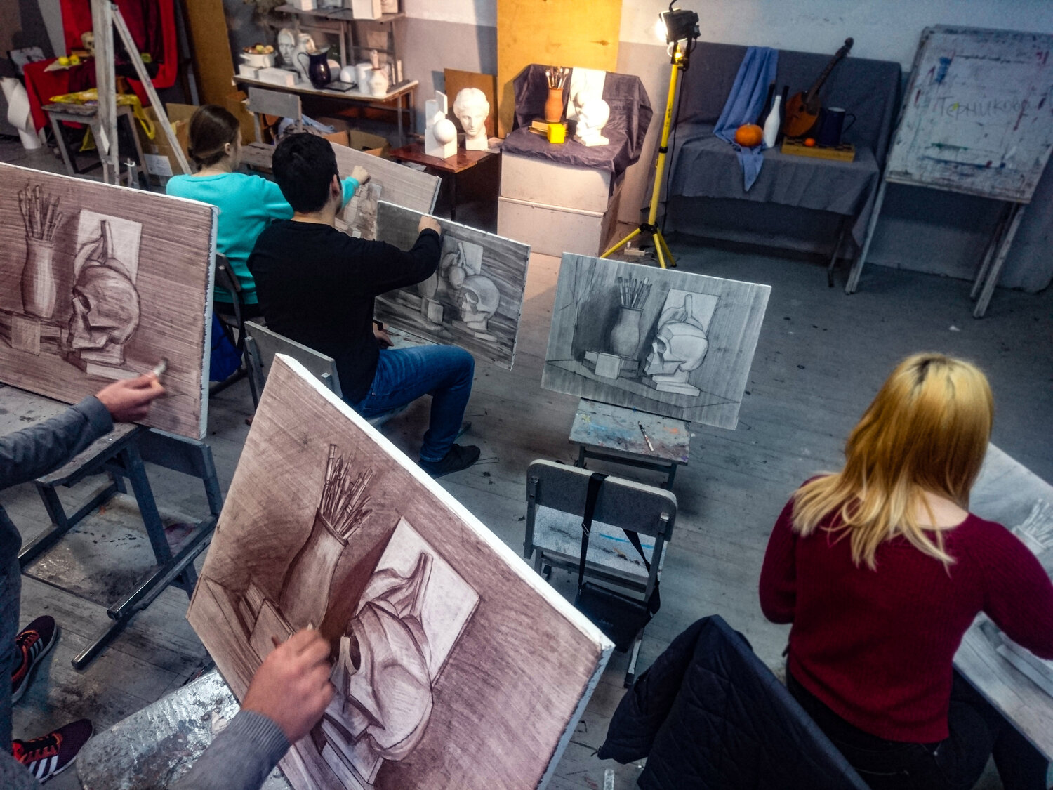 Курс рисунка для поступления в творческий ВУЗ