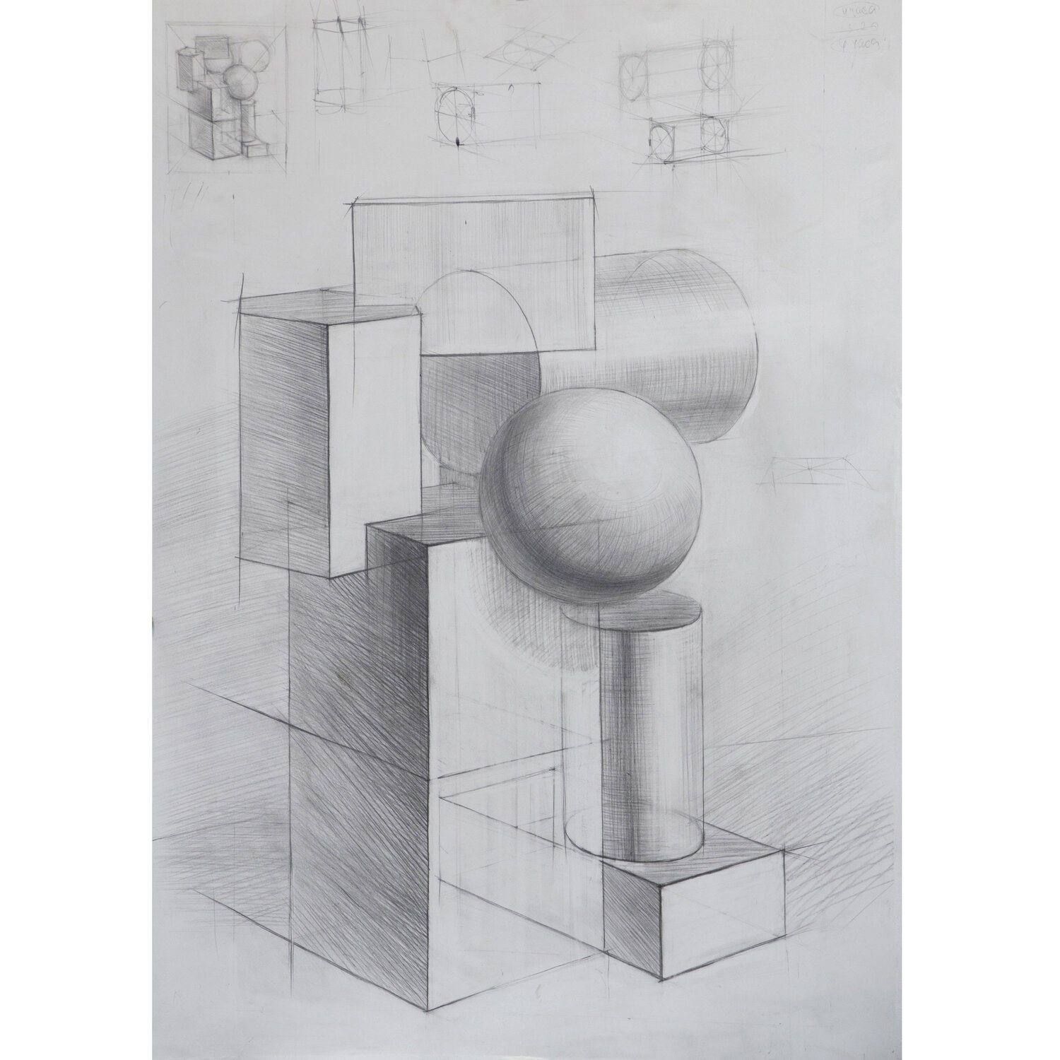 Курс рисунка для подготовки к поступлению в университет им. С. Г. Строганова