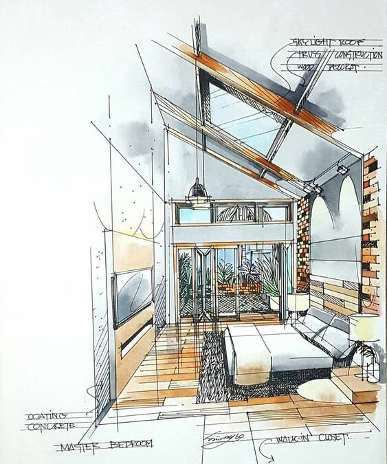 Курс "ИНТЕРЬЕРНЫЙ СКЕТЧИНГ"