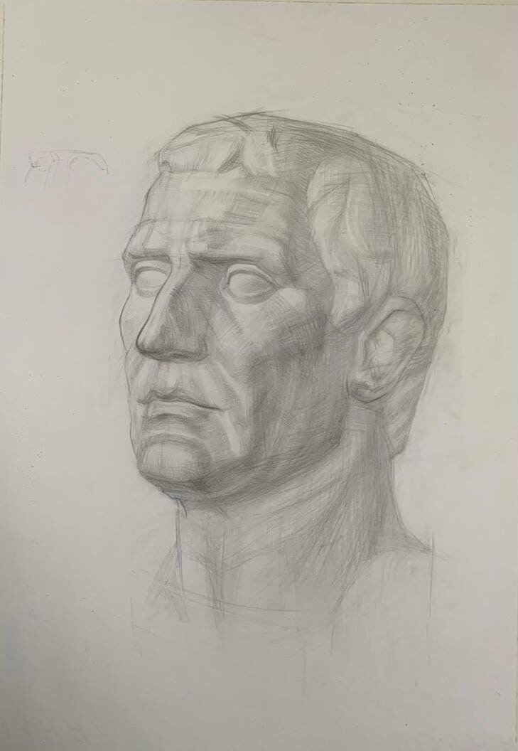 Курс рисунка для подготовки к поступлению в университет им. С. Г. Строганова