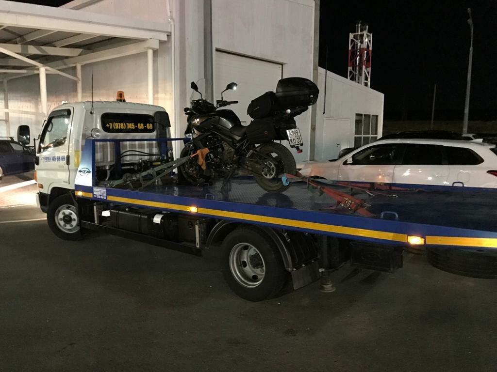 Эвакуатор для мототехники