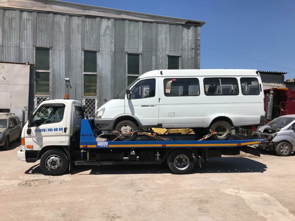 Эвакуатор для микроавтобусов