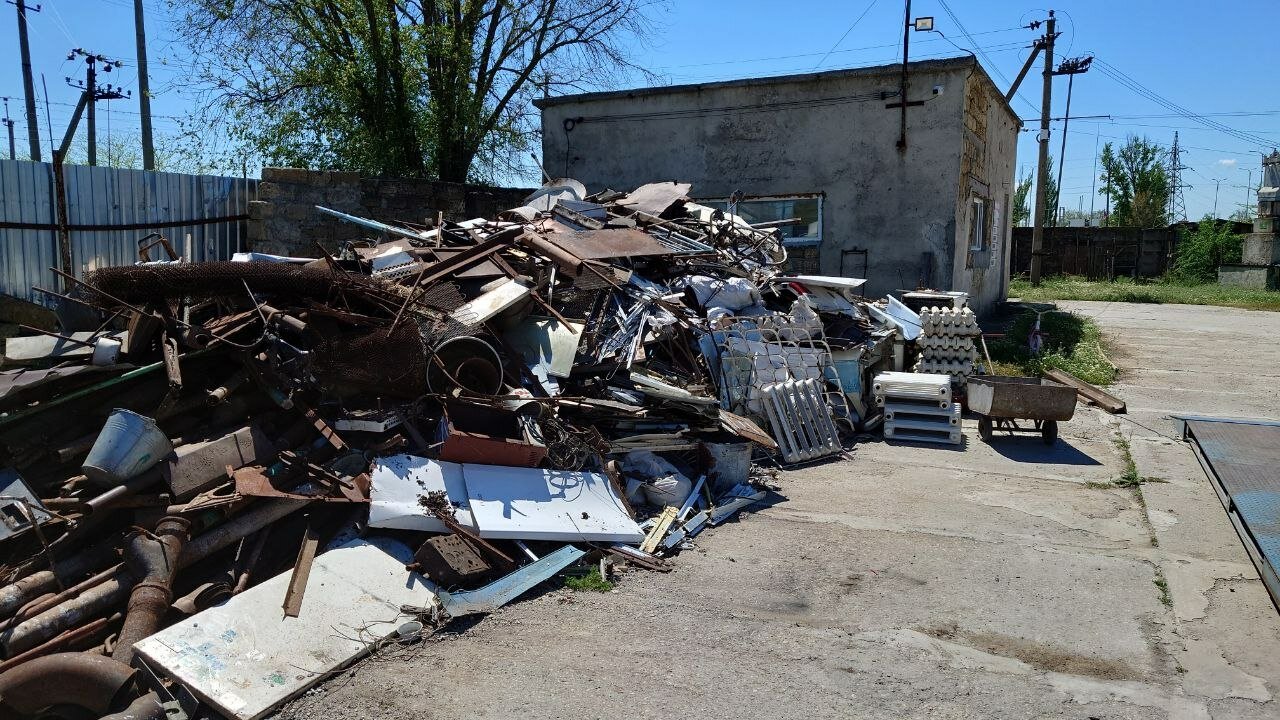 Вывоз черного лома, прием чугуна и стали