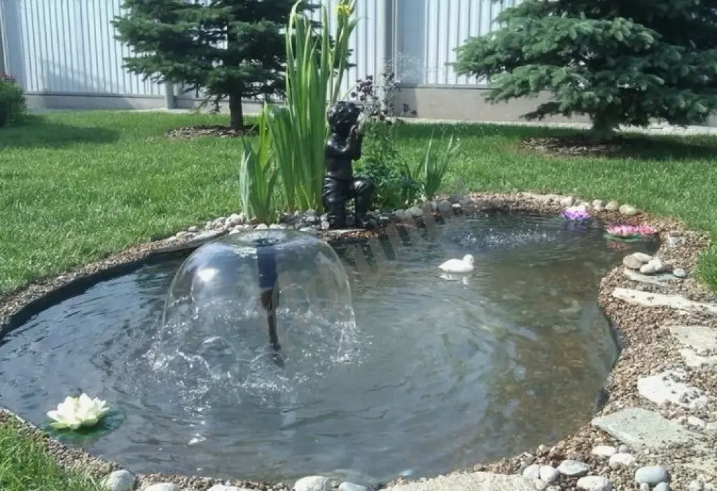 Установка фонтанов