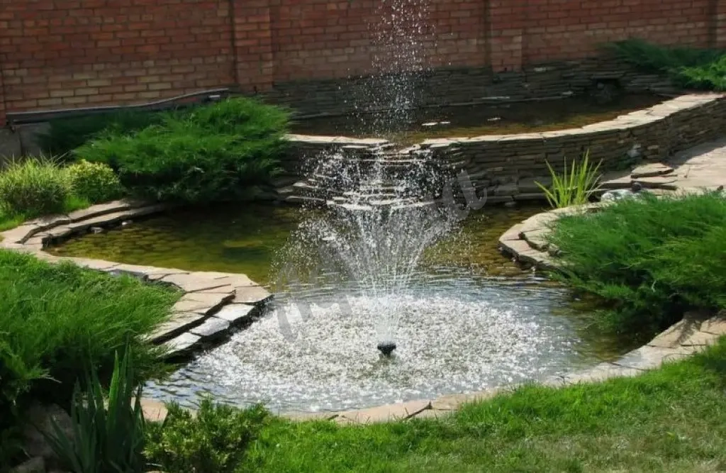 Установка фонтанов