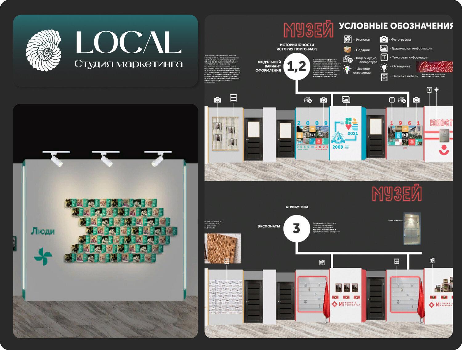 Дизайн интерьера для бизнеса от маркетинговой студии Local