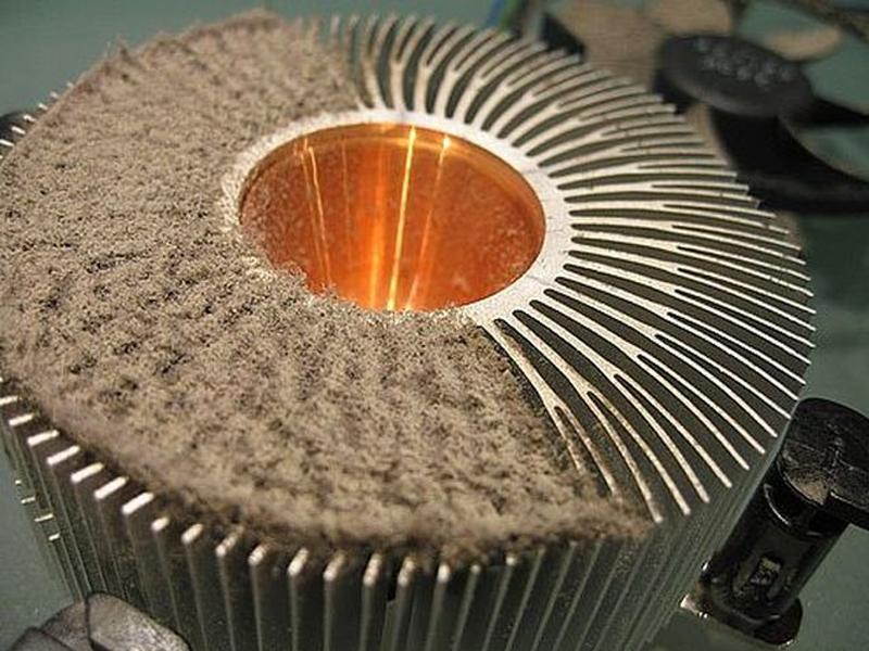 Чистка системы охлаждения ноутбука